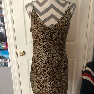 Brand new H&M bodycon cheetah